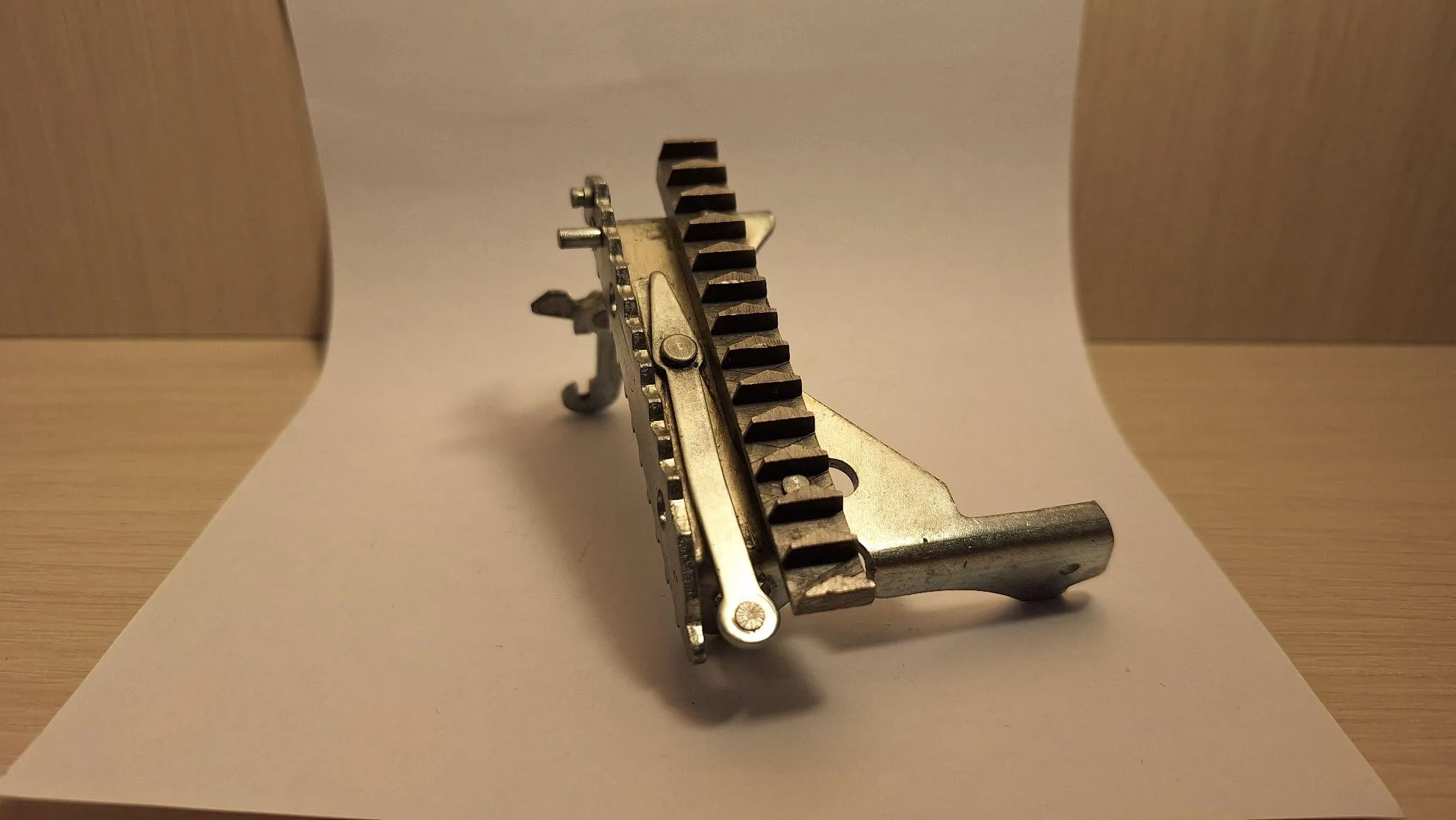 The machined rotor carriage
